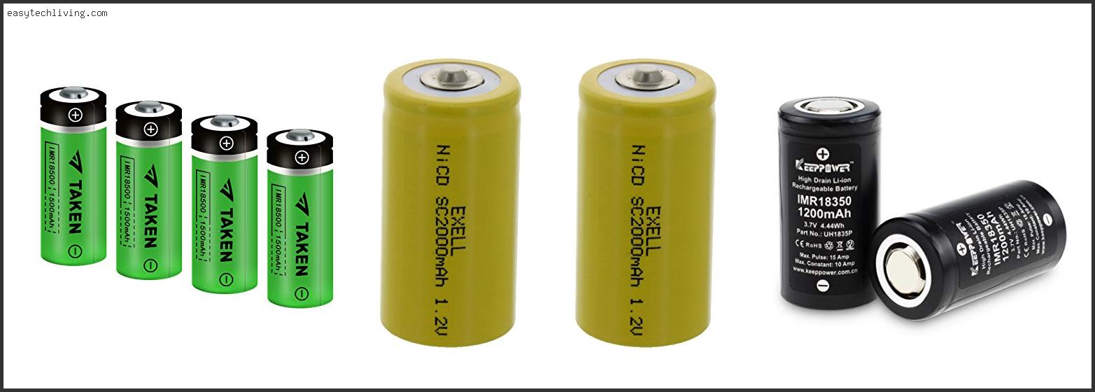 Best 18350 Battery For Mech Mod