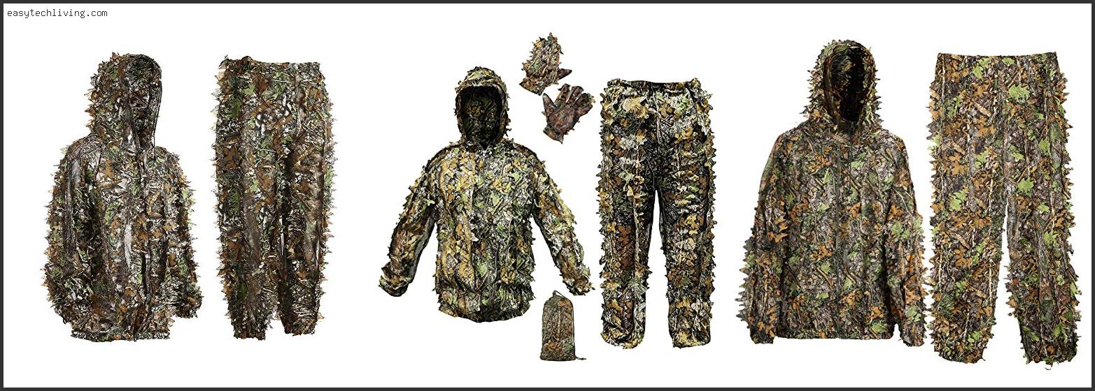 Top 10 Best Ghillie Suit For Turkey Hunting – To Buy Online