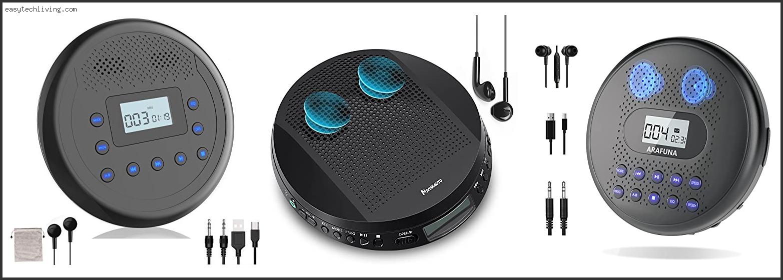 Best Portable Cd Player With Speakers
