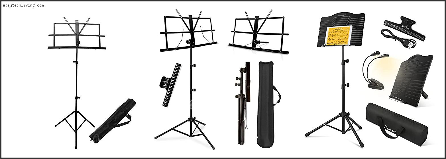 Top 10 Best Portable Music Stands Based On Customer Ratings