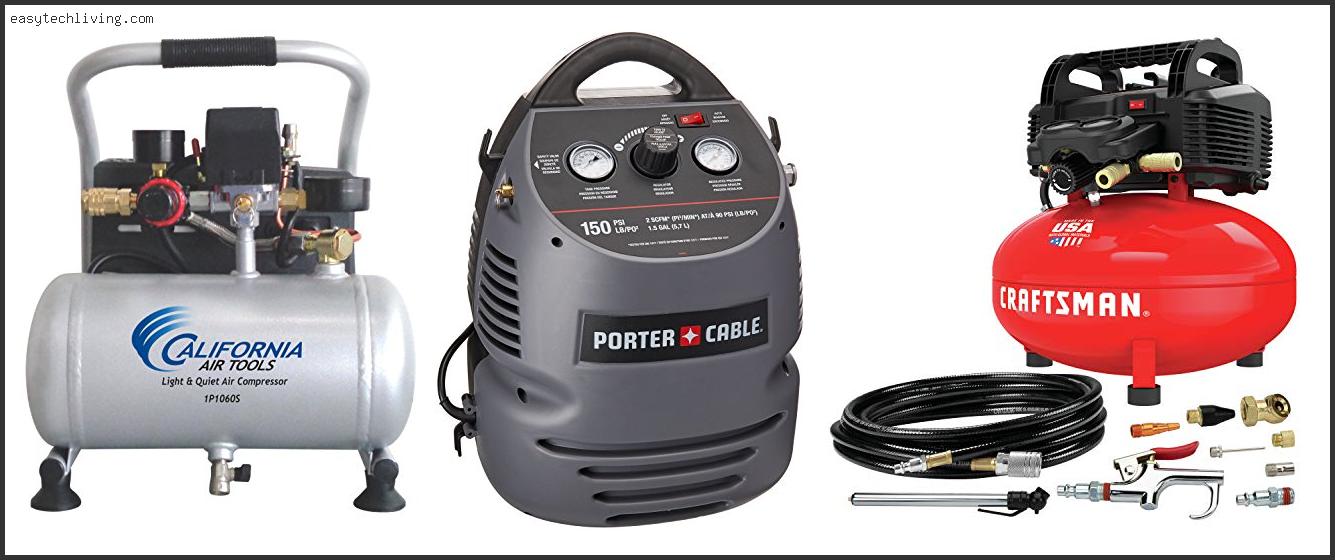 Top 10 Best Quiet Portable Air Compressor Based On Customer Ratings