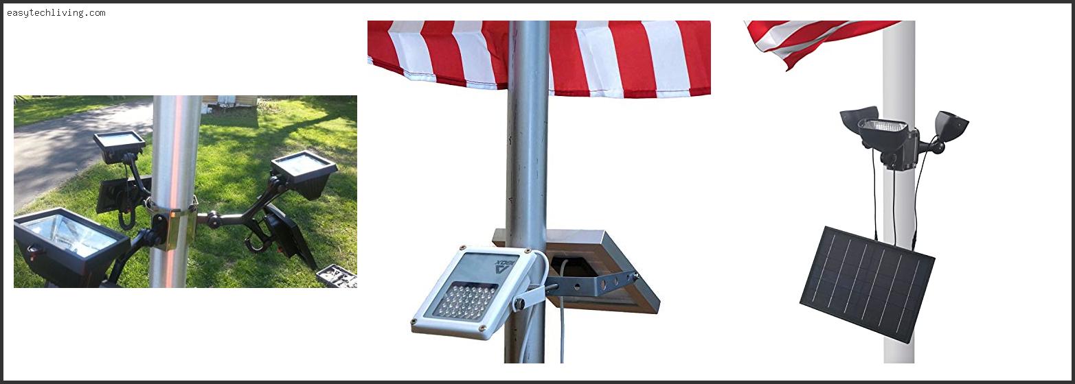 Top 10 Best Commercial Solar Flagpole Light In [2022]
