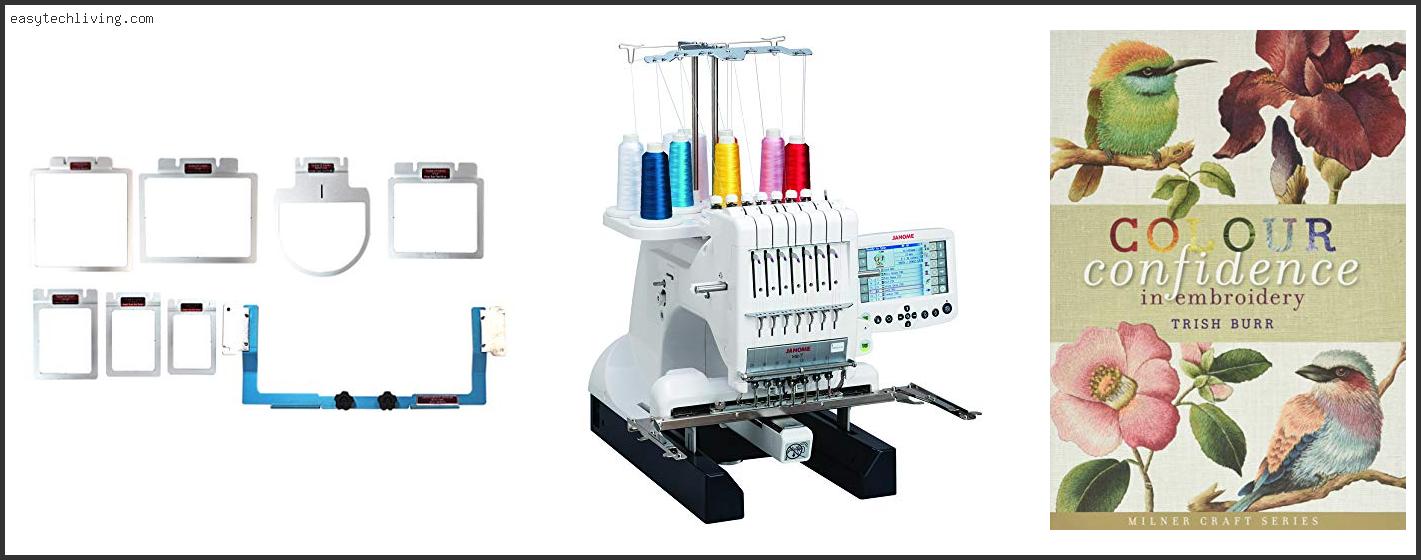 Top 10 Best Commercial Embroidery Machines Reviews With Products List