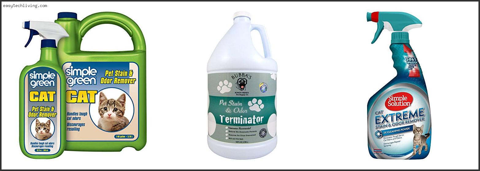 Top 10 Best Enzyme Cleaner For Cat Urine Based On Customer Ratings