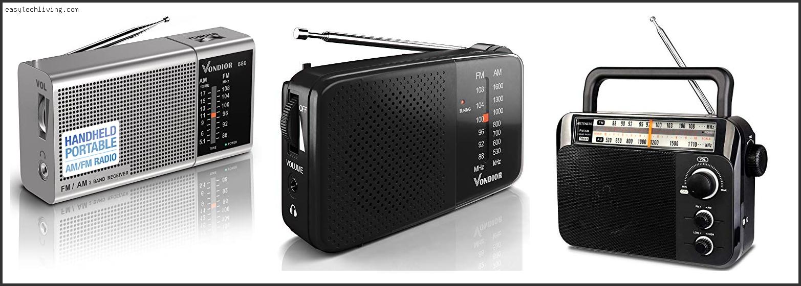 Top 10 Best Portable Radio For The Beach – Available On Market