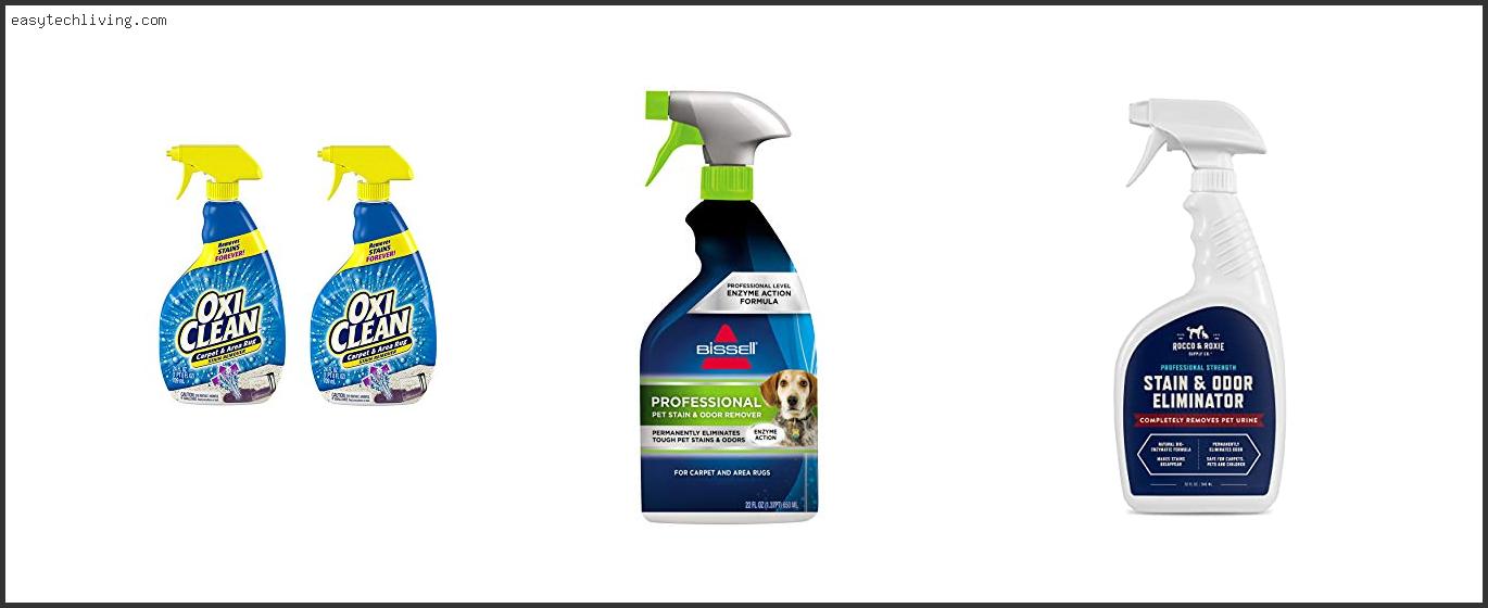 Best Carpet Cleaner Spray For Pets