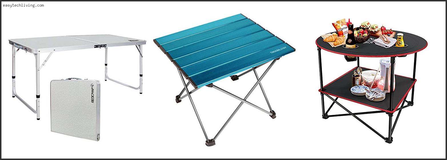 Top 10 Best Portable Camp Table With Buying Guide