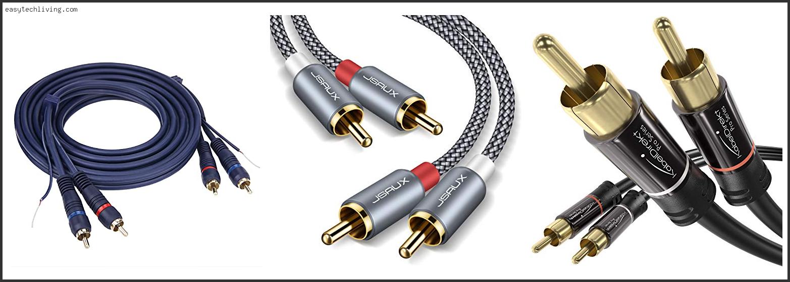 Best Rca Cables For Turntable