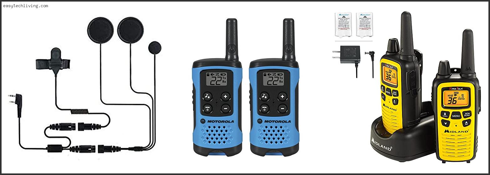 Top 10 Best Walkie Talkie For Thick Woods Reviews With Scores