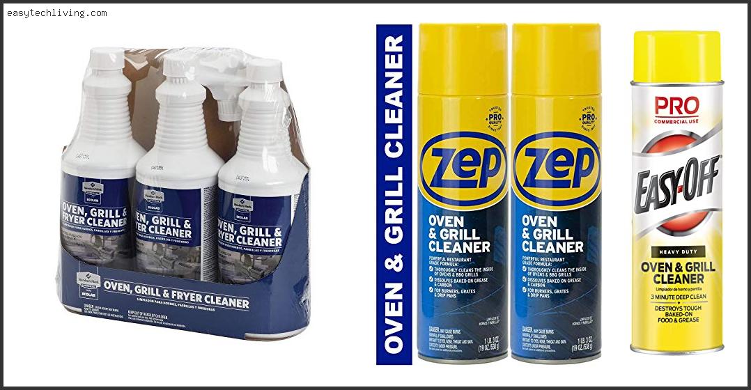 Top 10 Best Commercial Oven Cleaner Reviews With Scores