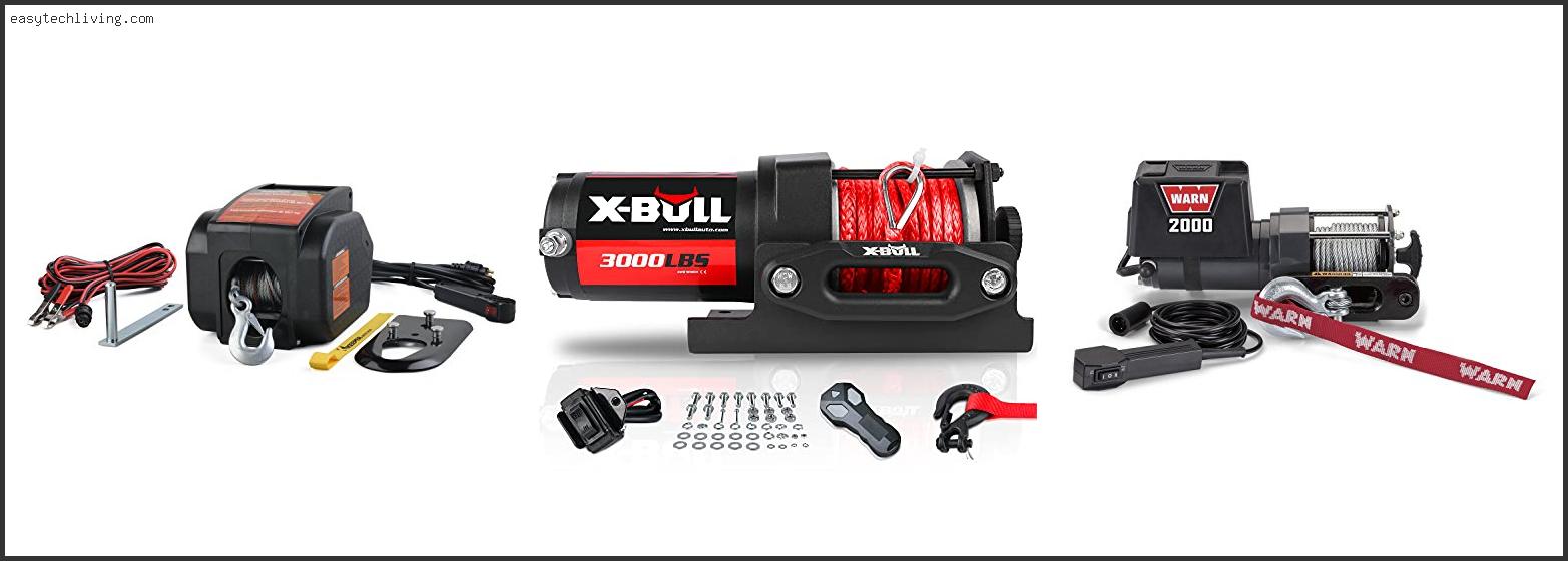 Best Portable 12v Winch