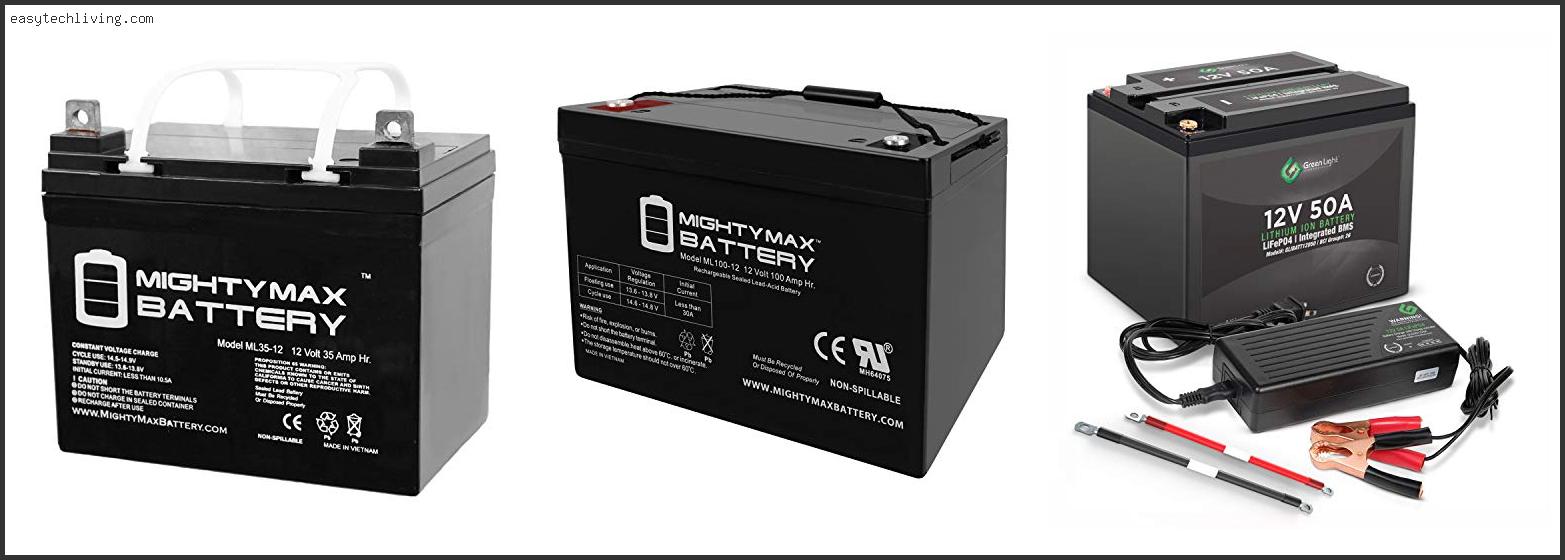 Best Lithium Battery For Kayak Trolling Motor