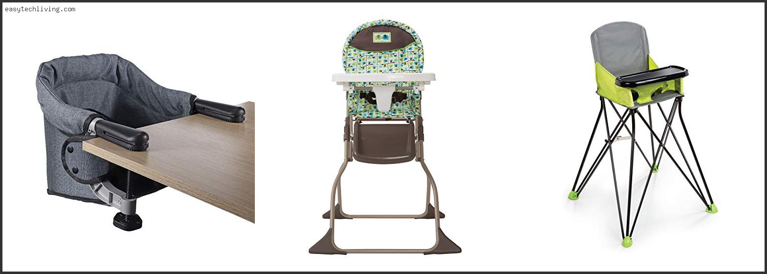 Top 10 Best Portable High Chairs With Buying Guide