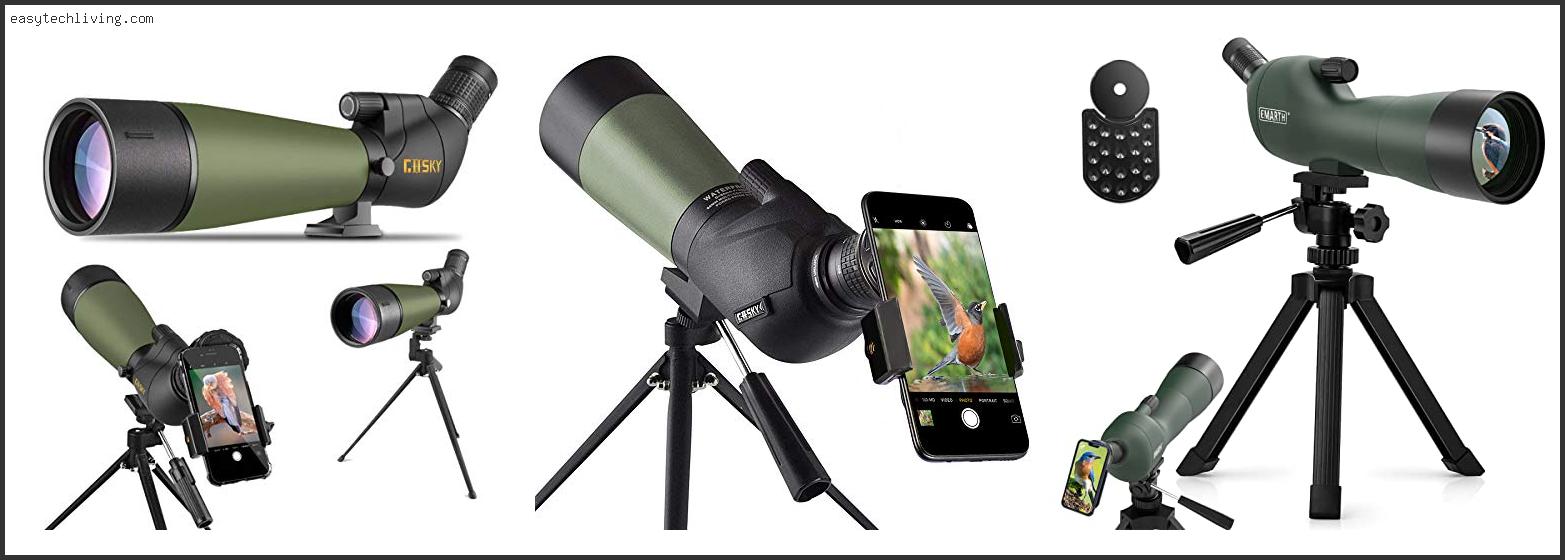 Top 10 Best Spotting Scope For Wildlife Viewing Reviews With Products List