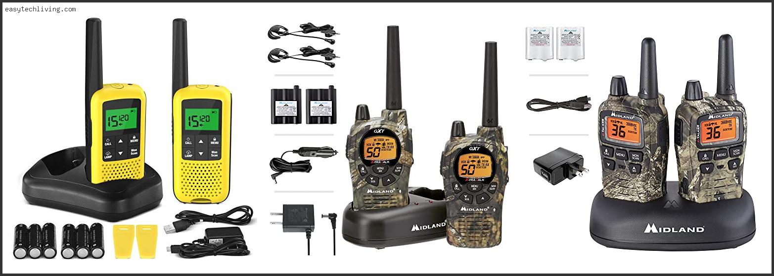 Top 10 Best Two Way Radio For Woods Based On User Rating