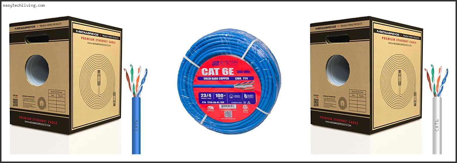 Best Cat6 Cable For In Wall Use