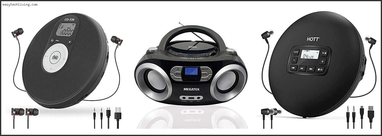 Best Portable Cd Player With Bluetooth