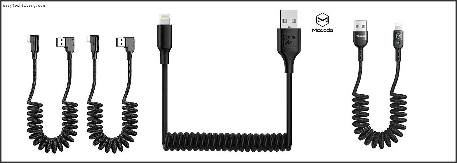 Top 10 Best Coiled Lightning Cable Based On User Rating