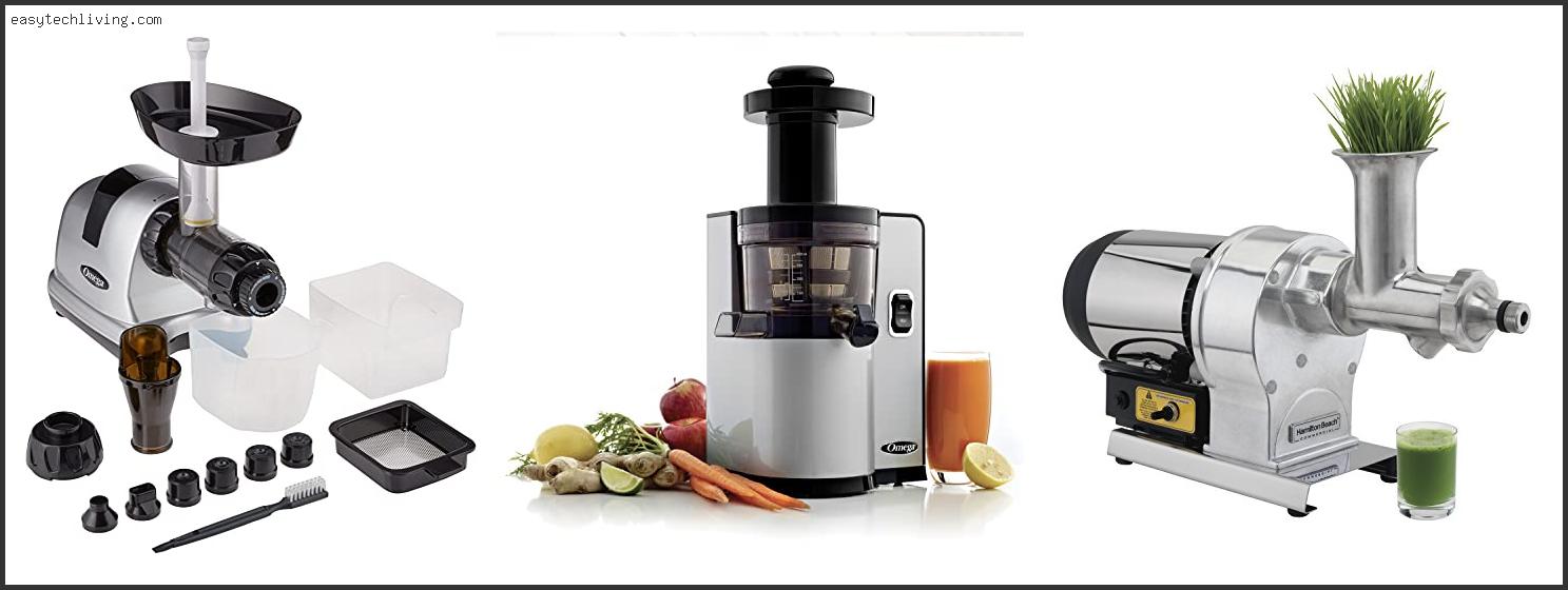 Top 10 Best Commercial Masticating Juicer Reviews With Products List