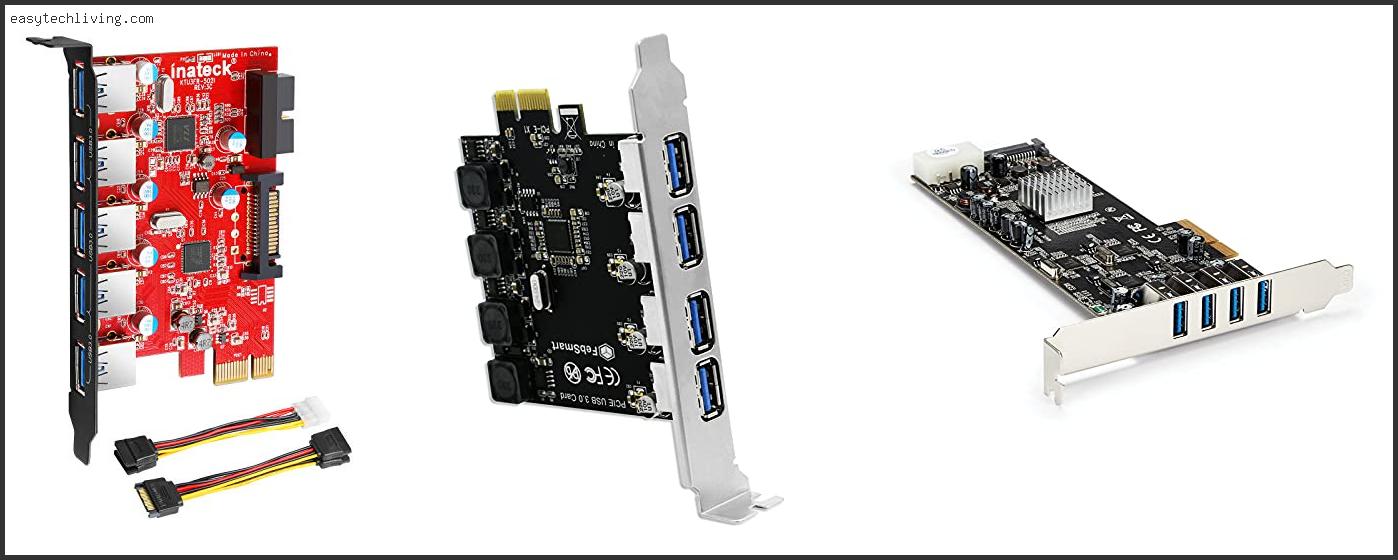Top 10 Best Pcie Usb 3 0 Card – Available On Market