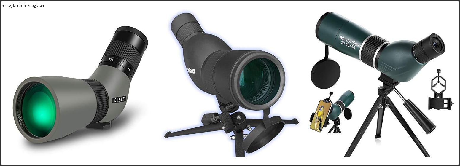 Top 10 Best Compact Spotting Scope For Hunting Based On Scores