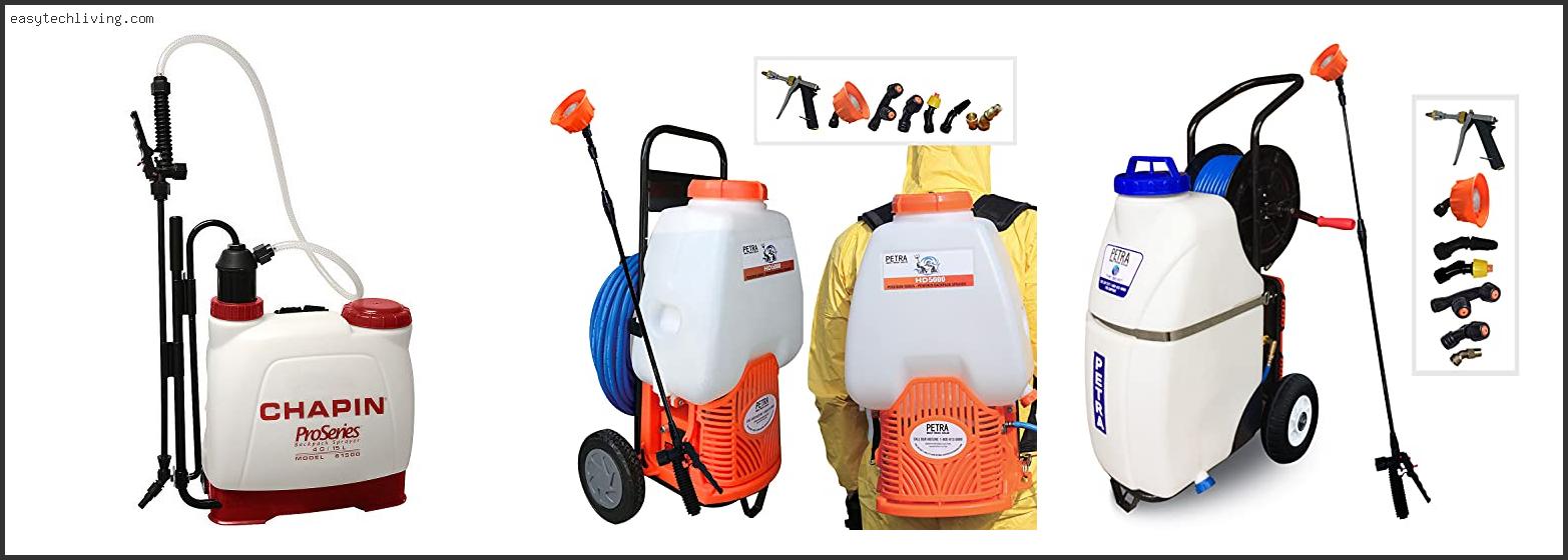 Top 10 Best Commercial Backpack Sprayer With Buying Guide