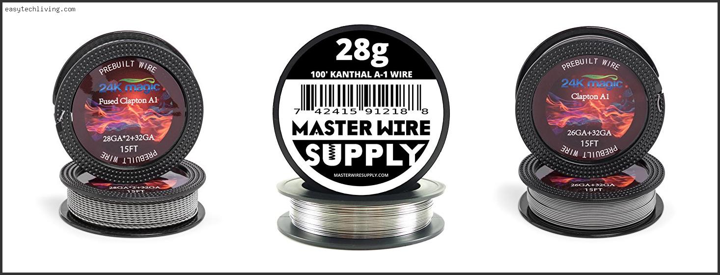 Top 10 Best Clapton Wire Gauge Reviews With Scores