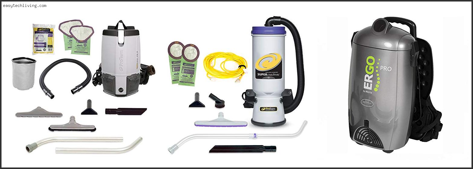 Top 10 Best Commercial Backpack Vacuum Cleaner – To Buy Online