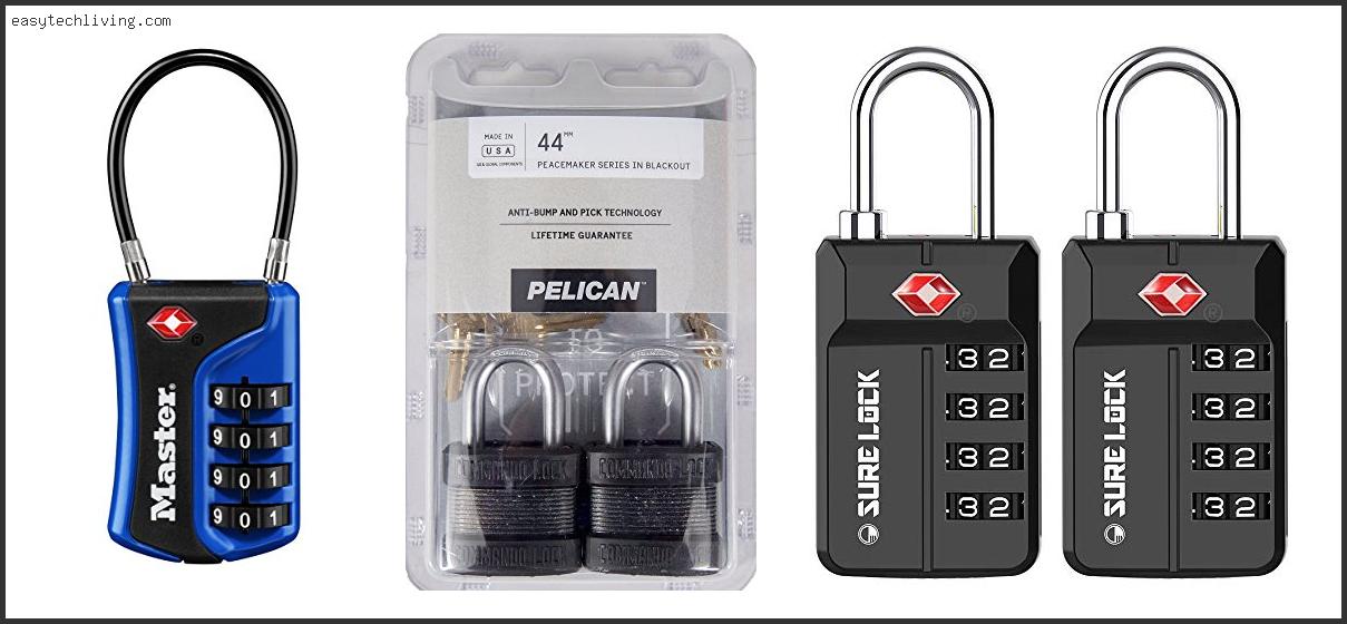 Top 10 Best Lock For Pelican Case Based On User Rating
