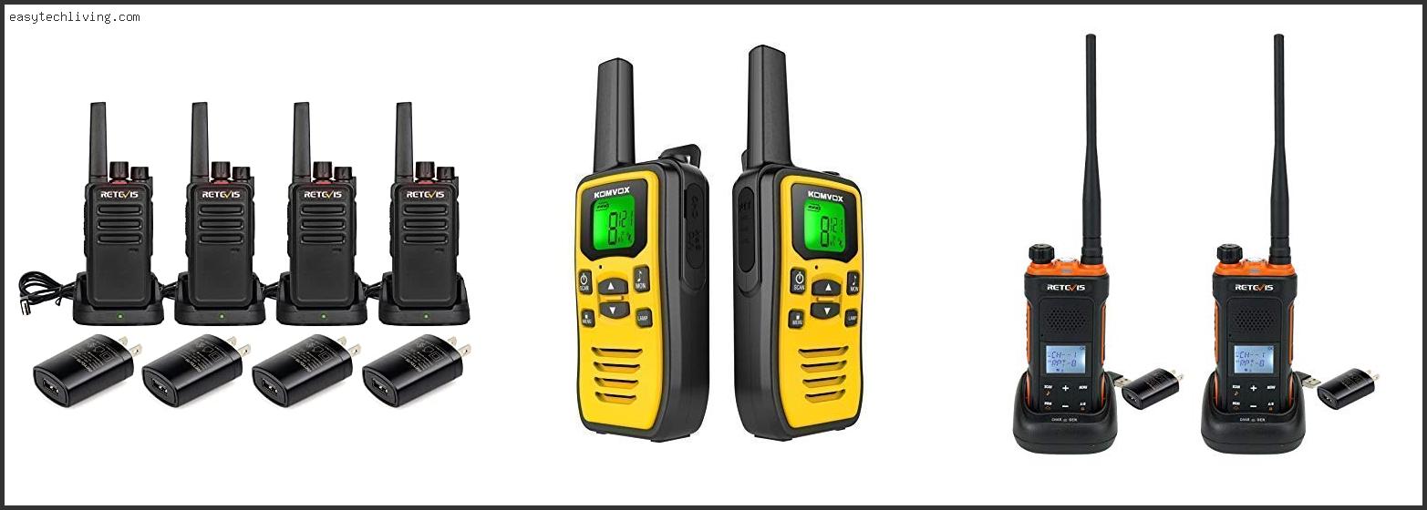 Top 10 Best 2 Way Radios For Camping In [2022]