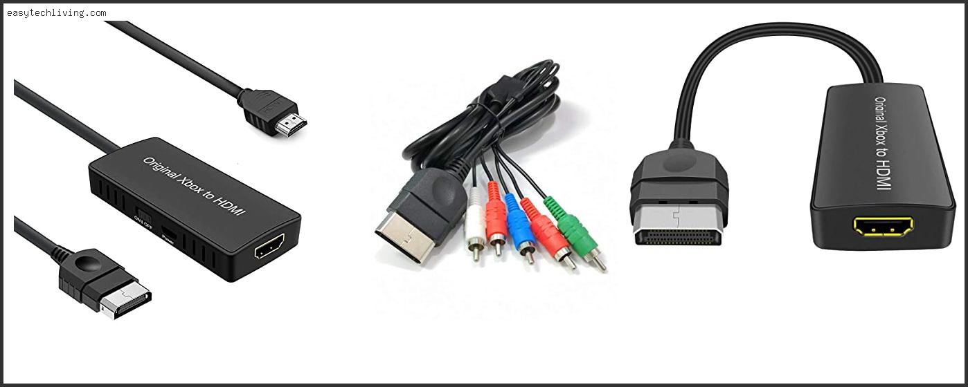 Best Component Cable For Original Xbox