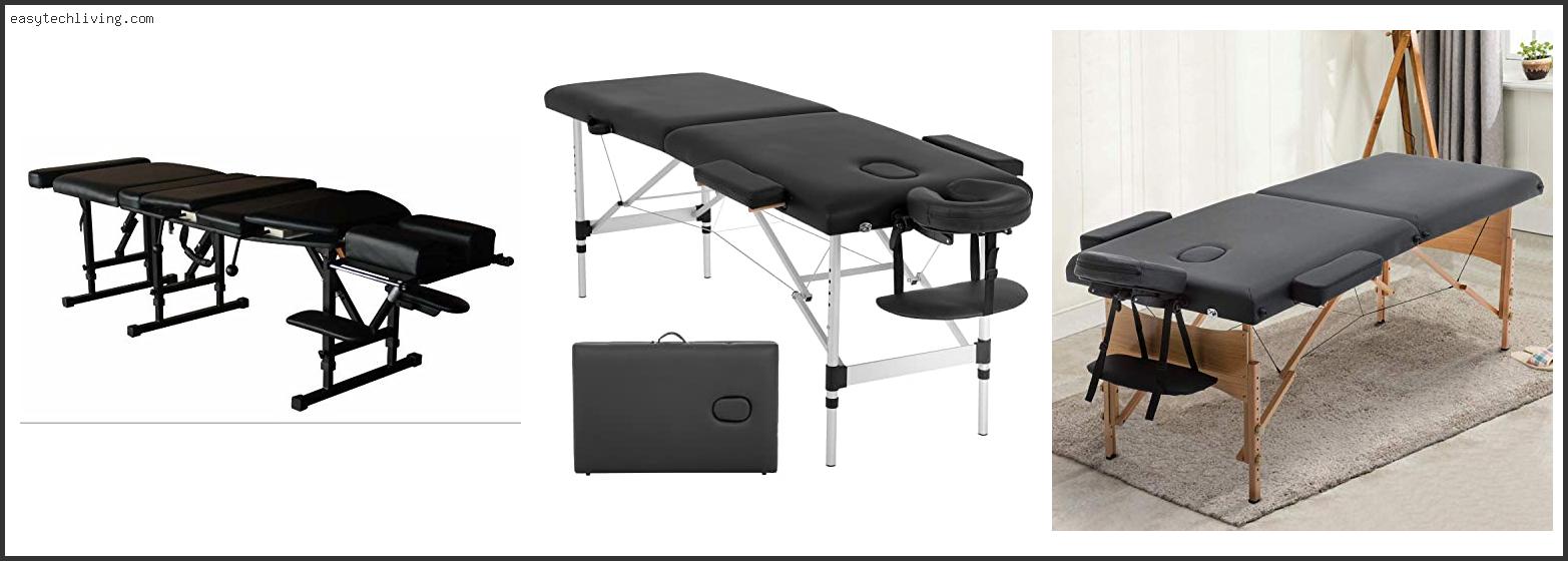 Top 10 Best Portable Chiropractic Table Based On User Rating