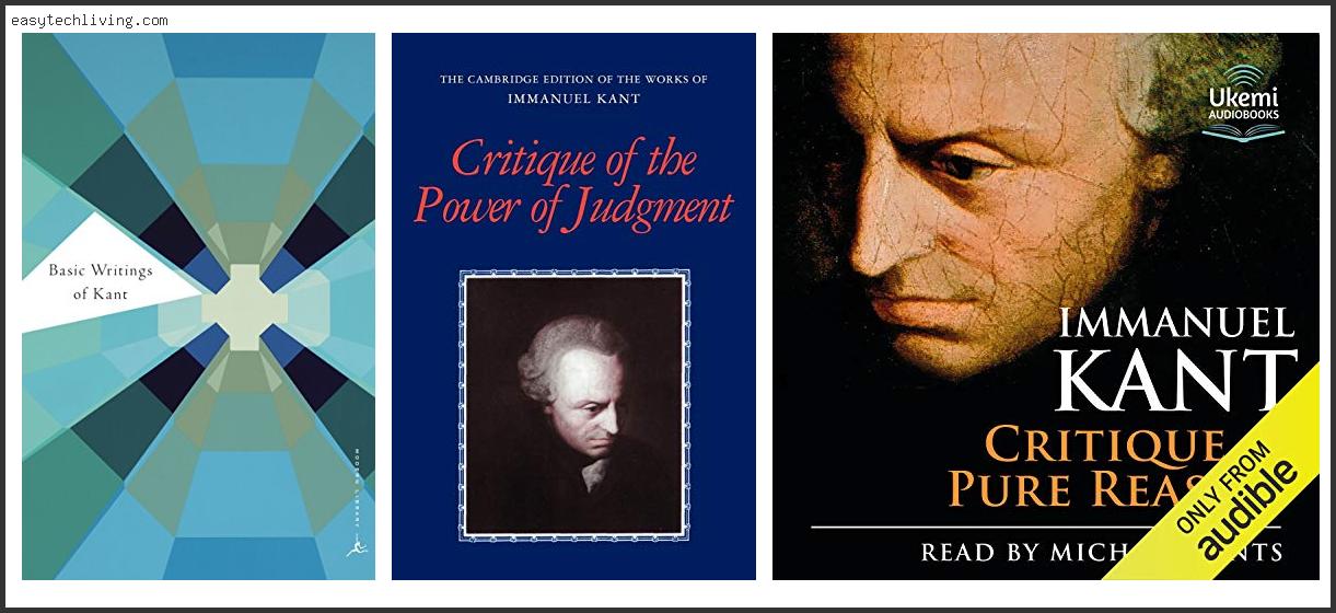 Top 10 Best Books By Immanuel Kant – To Buy Online