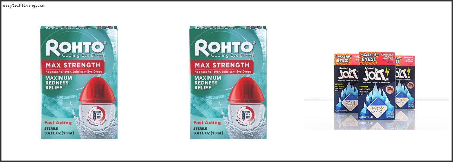 Top 10 Best Rohto Eye Drops For Stoners Reviews With Products List