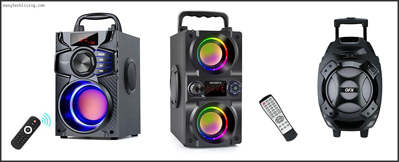 Top 10 Best Portable Party Speakers Reviews For You