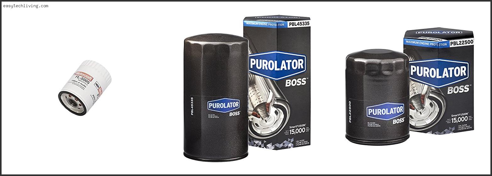 Top 10 Best Oil Filter For Suppressor Reviews With Products List