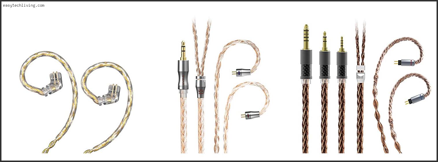 Top 10 Best Iem Cable Upgrade Based On User Rating